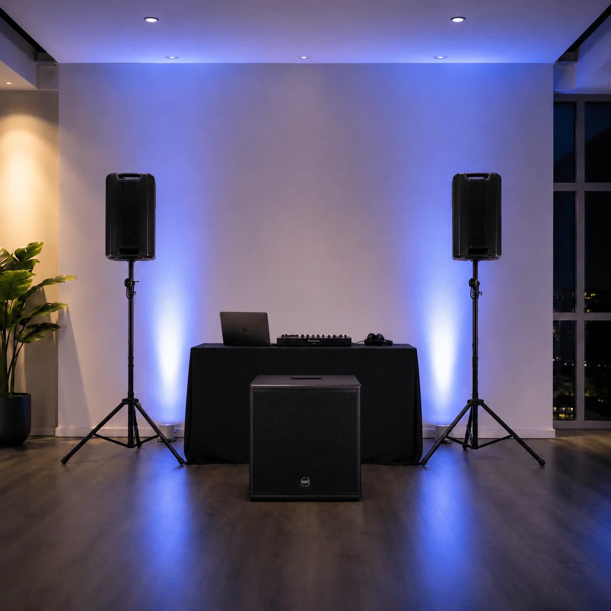 WW-Soundset XL 4200 Watt PA Anlage für Partys & Events